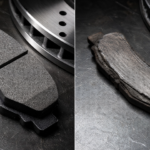 new brake pad vs worn brake pad