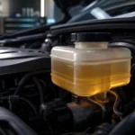 brake fluid reservoir