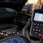 obd II scanner with mechanic
