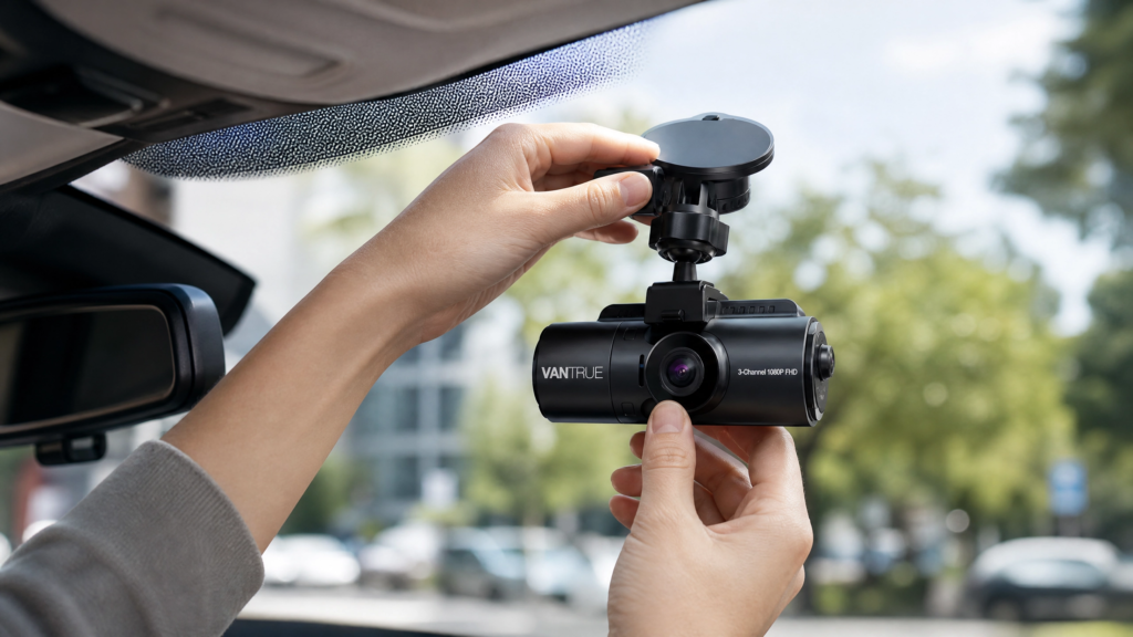 Vantrue N4 Triple Channel camera