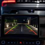 image showing a backup camera with night vision