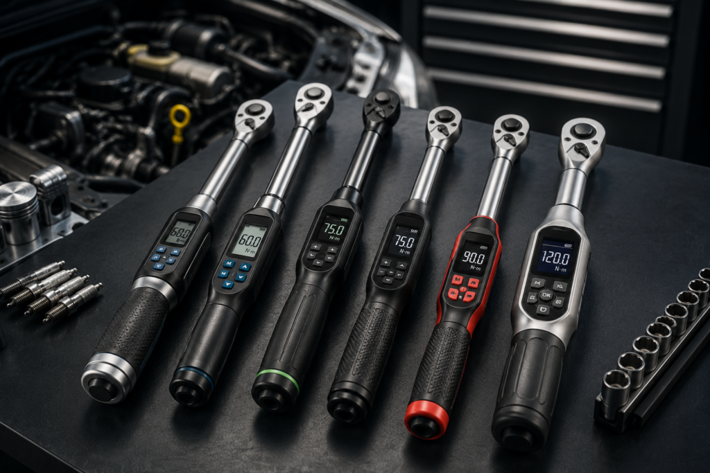 Top 5 Digital Torque Wrenches for Precise Engine Maintenance