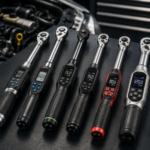 image showing different digital torque wrenches