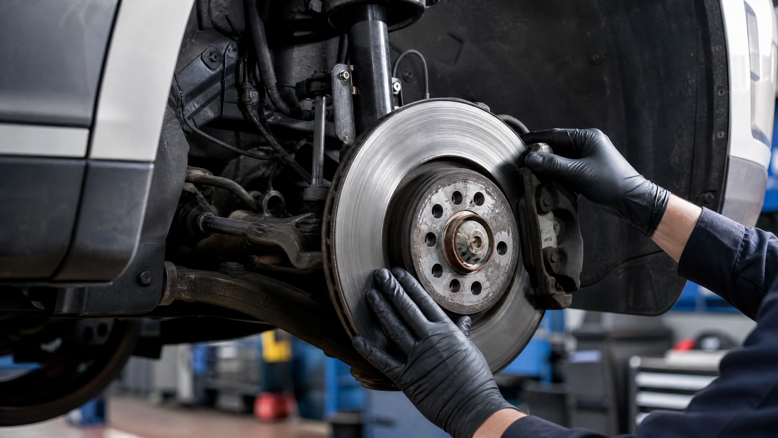 Why Is Your Steering Wheel Shaking? (Diagnosing Tire Balance, Warped Rotors, and Loose Suspension)