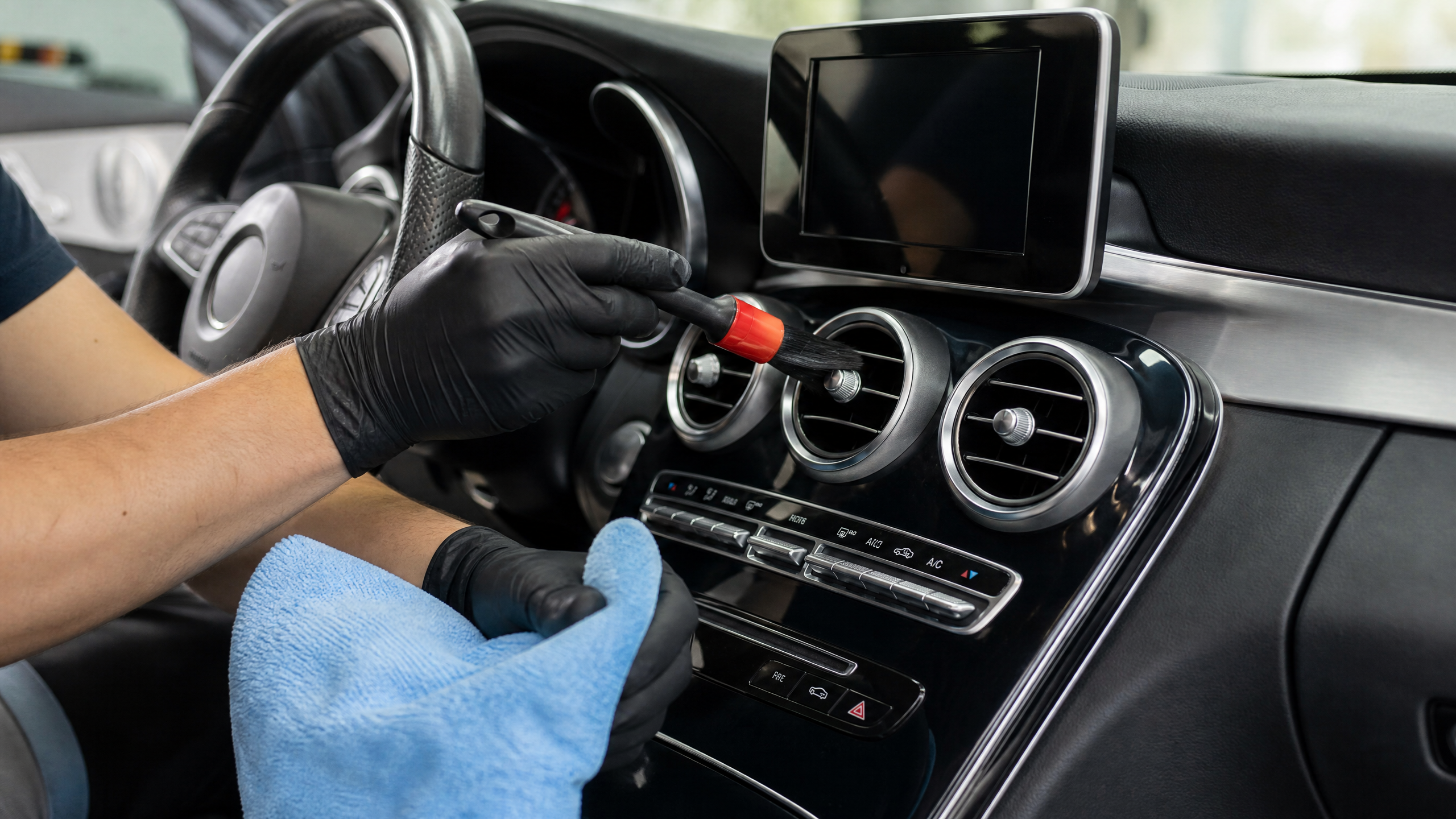 Home Car Detailing Checklist: Carpets, Upholstery & Trim Cleaning