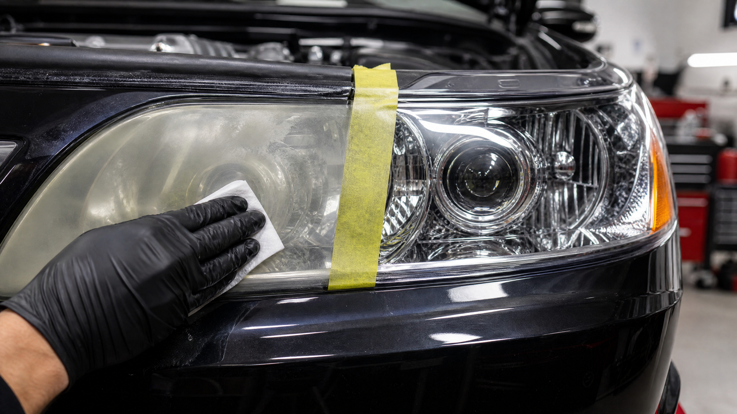 Headlight Restoration Guide: Remove Haze and Improve Night Vision