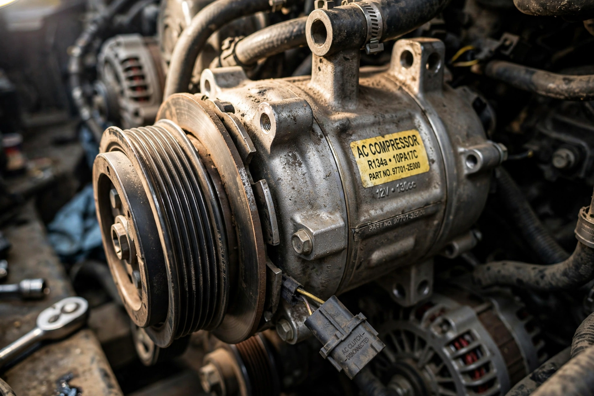 Why Is My Car AC Blowing Hot Air? Low Refrigerant vs Compressor Clutch Test