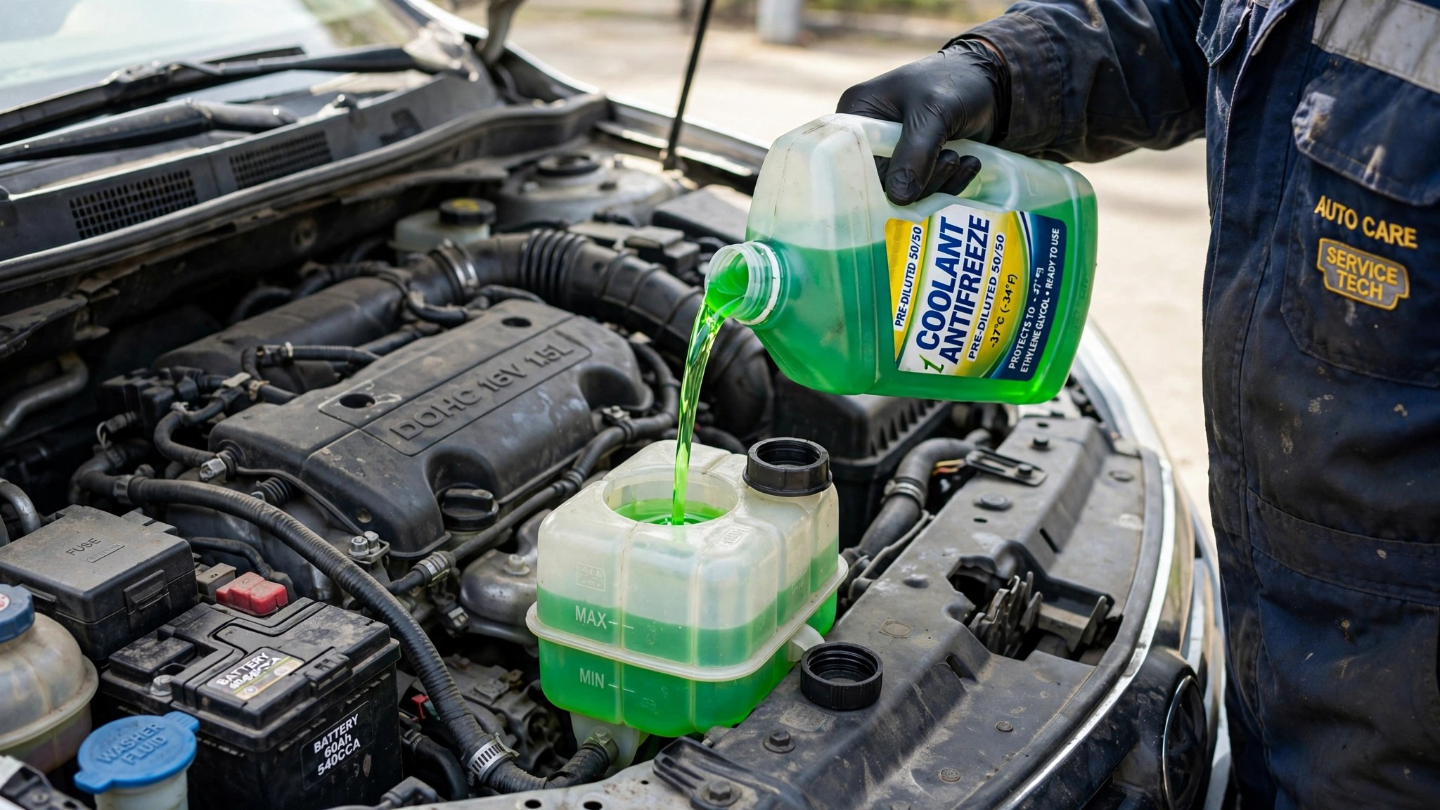 Coolant & Antifreeze Explained: Choosing the Right Type for Your Vehicle’s Cooling System