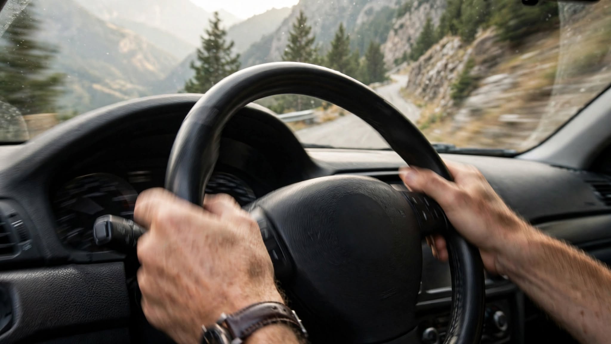 Reasons Your Steering Wheel Shakes Only When Braking Downhill