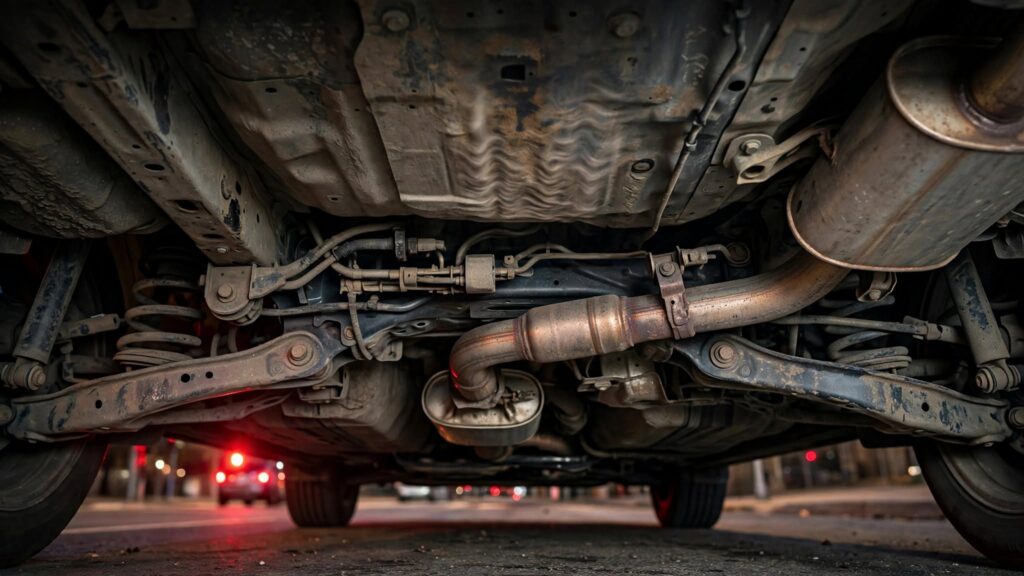 What Causes a Rattling Noise Under My Car When Idling at a Red Light?