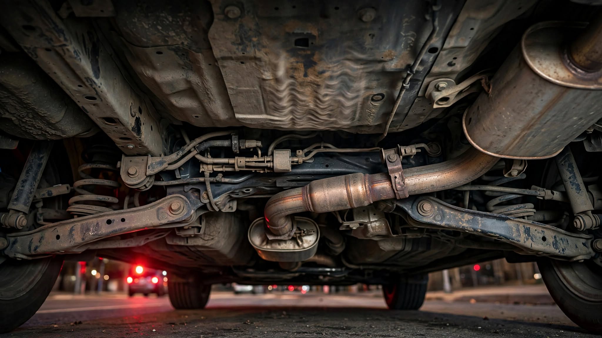 What Causes a Rattling Noise Under My Car When Idling at a Red Light?