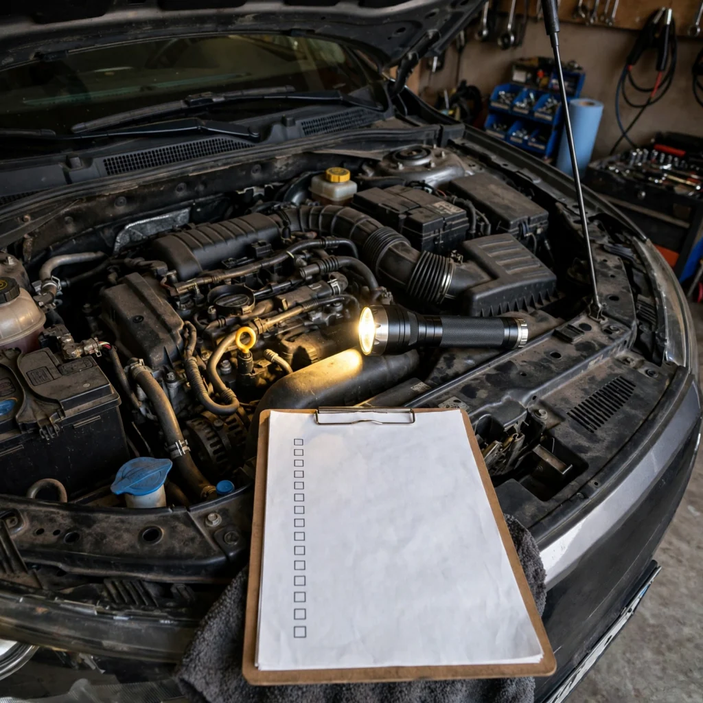 How to Do a 10-Minute Under-Hood Inspection Every Month (My Checklist That Catches $500 Problems Early)