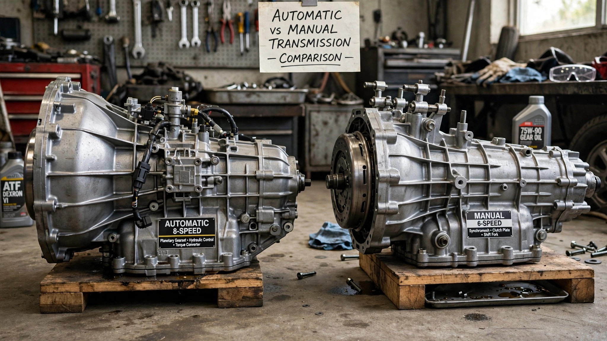 Automatic vs manual transmission